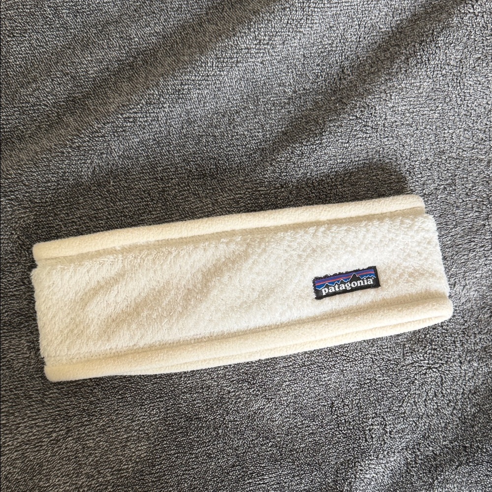 Patagonia Ivory Fleece Ear Warmer Headband
